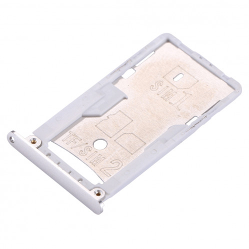 iPartsBuy Xiaomi Redmi 3 et 3 et 3X SIM et carte SIM / TF Plateau (Argent) SI463S468-05