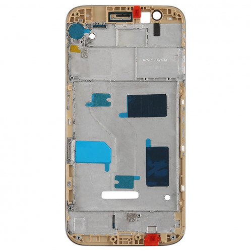 Plaque de cadre de boîtier LCD pour boîtier avant pour Huawei G7 Plus (or) SH517J1759-06