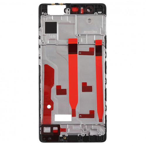 Plaque de cadre de boîtier LCD pour boîtier avant pour Huawei P9 (Noir) SH521B1587-06
