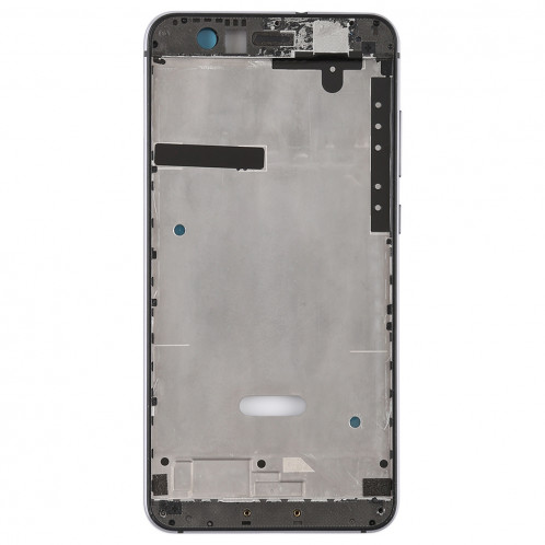 Plaque de lunette de cadre central avec touches latérales pour Huawei P10 Lite (Noir) SH522B1642-06