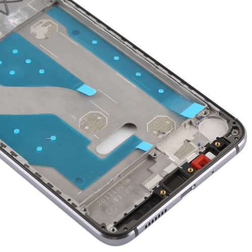Plaque de lunette de cadre central avec touches latérales pour Huawei P10 Lite (Noir) SH522B1642-06
