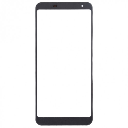 Lentille en verre externe de l'écran avant pour Google Pixel 3a XL (noir) SH551B1967-06