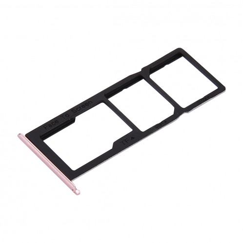 iPartsAcheter pour Asus Zenfone 4 Max / ZC554KL Carte SIM et TF Plateau (Or Rose) SI64RG549-04