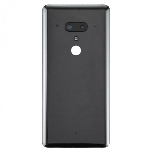 Cache arrière de la batterie avec objectif d'appareil photo pour HTC U12 + (noir) SH04BL1783-06