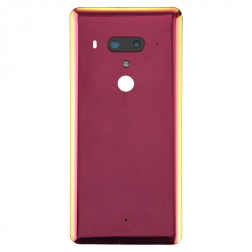 Cache arrière de la batterie avec objectif d'appareil photo pour HTC U12 + (rouge) SH04RL284-06