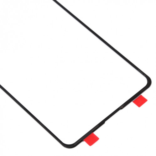 Écran avant en verre externe pour Xiaomi 9T / Redmi K20 / K20 Pro (noir) SH618B749-06