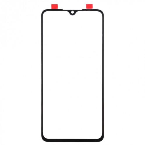 Écran avant en verre externe pour Xiaomi Mi CC9e / Mi A3 (noir) SH620B918-06