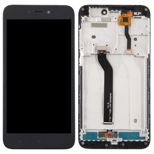 Écran LCD et numériseur complet avec cadre pour Xiaomi Redmi 5A (noir) SH636B654-06