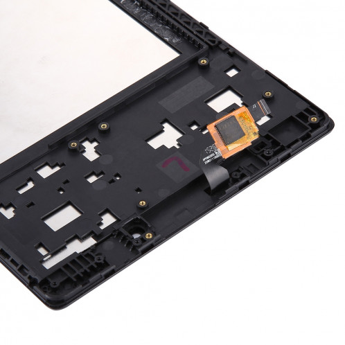 iPartsAcheter Lenovo A8-50 Tablette LCD Affichage + Écran Tactile Digitizer Assemblée avec Cadre (Noir) SI38BL495-06