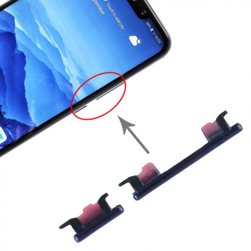 Touches latérales pour Huawei Mate 20 Lite (bleu) SH681L1993-05