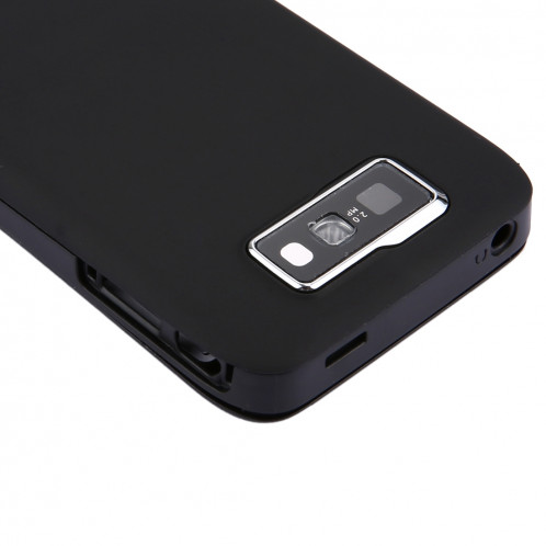 iPartsAcheter pour Nokia E63 Couvercle du boîtier complet (couvercle avant + lunette du cadre du milieu + couvercle arrière de la batterie + clavier) (noir) SI00BL481-08