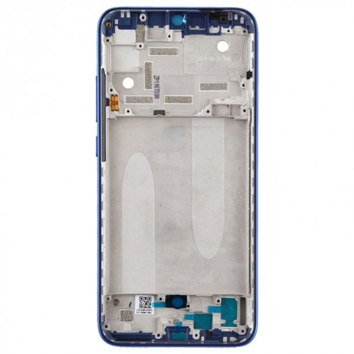 Plaque de lunette du cadre central pour Xiaomi Mi CC9e / Mi A3 (bleu) SH705L928-06