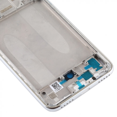 Plaque de lunette du cadre central pour Xiaomi Mi CC9e / Mi A3 (blanc) SH705W1879-06