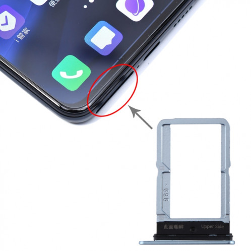 Pour vivo S5 SIM Card Tray + SIM Card Tray (Gris) SH708H541-05
