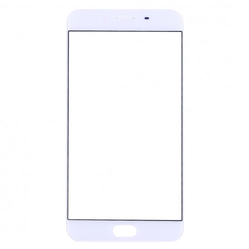 iPartsBuy OPPO R9s Lentille extérieure en verre (blanc) SI715W837-07