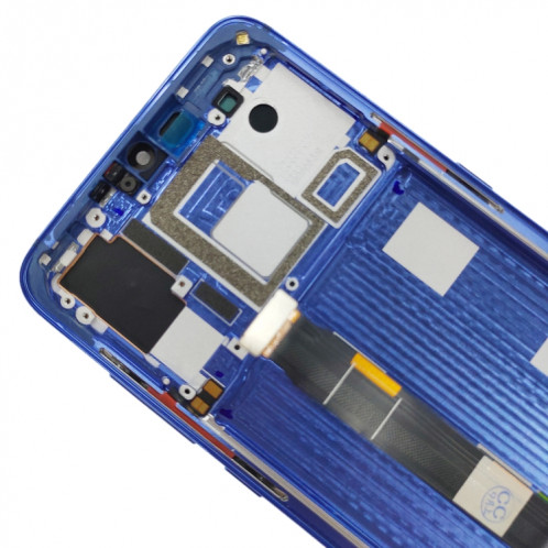 Écran LCD et numériseur complet avec cadre pour Xiaomi Mi 9 (bleu) SH731L790-06