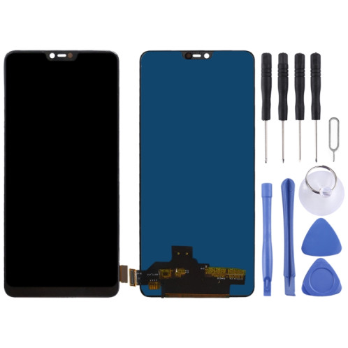 Écran LCD TFT pour OPPO R15 avec assemblage complet du numériseur (noir) SH734B1184-05