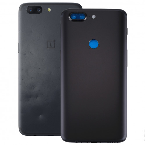 iPartsBuy OnePlus 5T Couverture Arrière (Noir) SI96BL1539-06