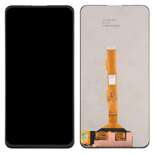 Écran LCD TFT pour vivo S1 V1831A V1831T (chine)/V15 avec numériseur complet (noir) SH34BL1252-06