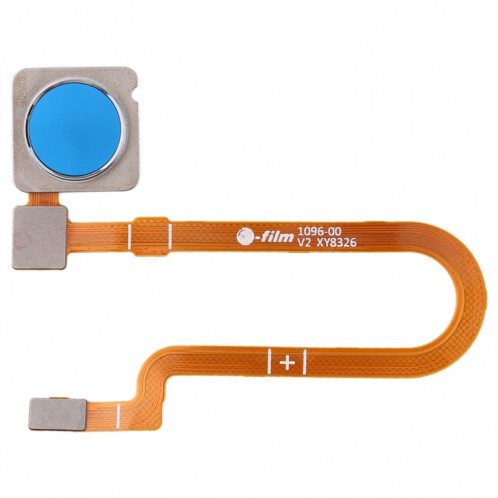 Câble Flex pour Capteur d'Empreintes Digitales pour Xiaomi Mi 8 Lite (Bleu) SH872L1260-04