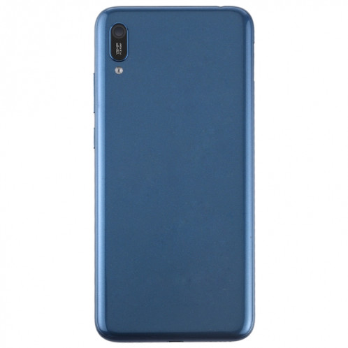 Cache arrière de batterie avec objectif et touches latérales pour Huawei Enjoy 9e (bleu) SH77LL455-06