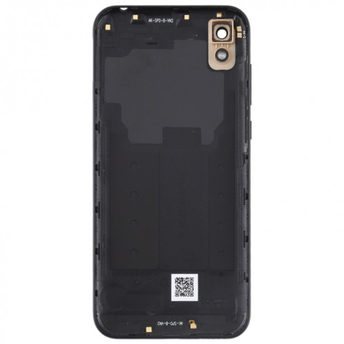 Cache arrière de batterie avec objectif et touches latérales pour Huawei Y5 (2019) (Noir) SH78BL611-06
