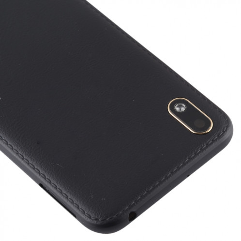 Cache arrière de batterie avec objectif et touches latérales pour Huawei Y5 (2019) (Noir) SH78BL611-06