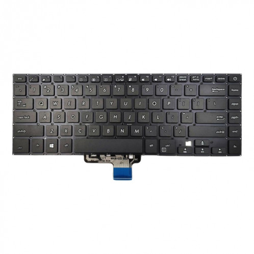Clavier Version américaine pour Asus VivoBook S15 S510 S510U S510UA S510UA-DS51 S510UA-DS71 S510UA-RB31 S510UA-RS31 SH38951637-03