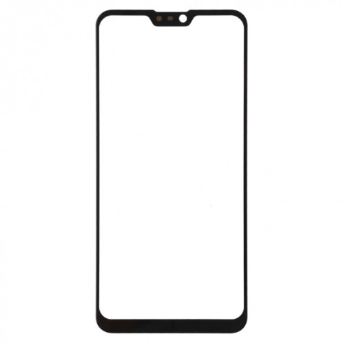 Ecran Verre Externe Avant pour Asus Zenfone Max Pro (M2) ZB631KL X01BDA (Noir) SH919B387-06