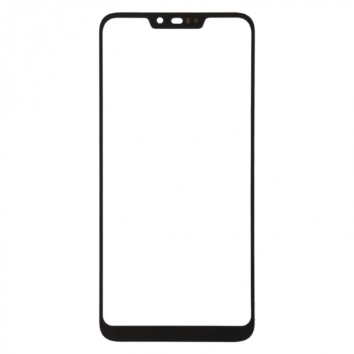 Ecran Avant Lentille Extérieure en Verre pour Asus Zenfone Max (M2) ZB633KL / ZB632KL X01AD (Noir) SH922B1932-06