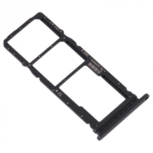 Plateau pour carte SIM + Plateau pour carte SIM + Plateau pour carte Micro SD pour Huawei Honor Play 3 (Noir) SH939B1115-05