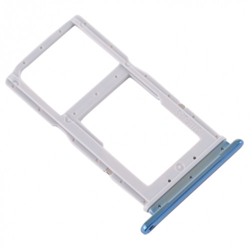 Plateau pour carte SIM + Plateau pour carte SIM / Plateau pour carte Micro SD pour Huawei Enjoy 10 Plus (Breathing Crystal) SH40BC190-05