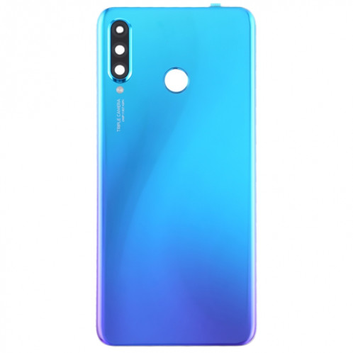 Couvercle arrière de la batterie d'origine avec couvercle de la lentille de caméra pour Huawei P30 Lite (24MP) (Twilight) SH6JSL539-06