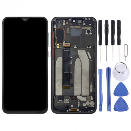 Écran LCD et numériseur complet avec cadre pour Xiaomi Mi 9 SE (noir) SH977B1077-06