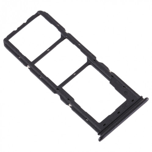 Pour Vivo U3x / U10 Plateau de carte SIM + Plateau de carte SIM + Plateau de carte Micro SD (Noir) SH978B461-05