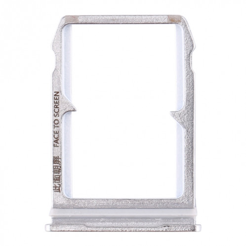 Plateau pour carte SIM + Plateau pour carte SIM pour Xiaomi Mi 6 (Argent) SH072S55-05