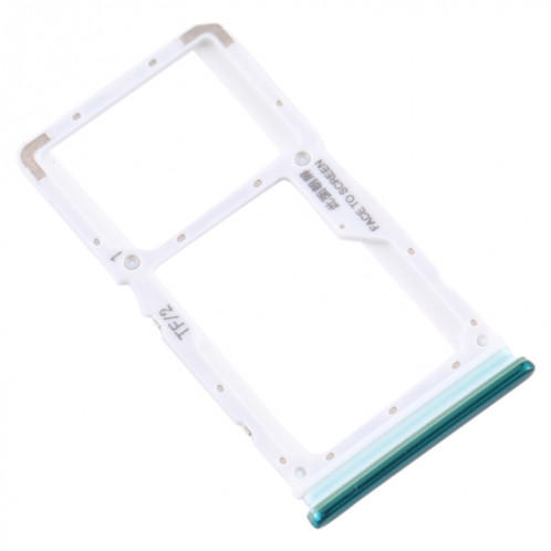 Plateau pour carte SIM + Plateau pour carte SIM / Plateau pour carte Micro SD pour Xiaomi Redmi Note 8 Pro (Vert) SH073G1273-05