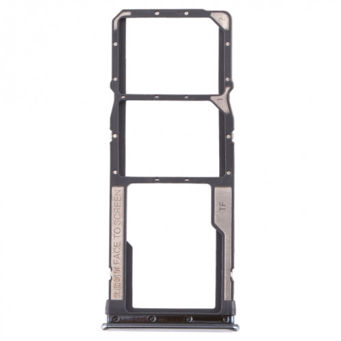 Plateau pour carte SIM + Plateau pour carte SIM + Plateau pour carte Micro SD pour Xiaomi Redmi Note 8 (Argent) SH074S1928-05