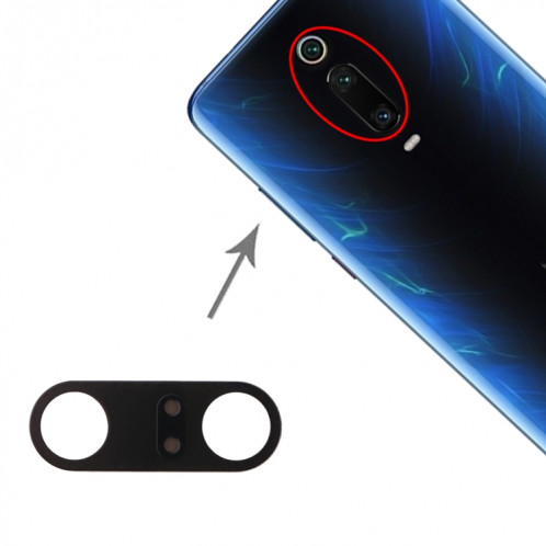 10 lentilles de caméra arrière pour Xiaomi 9T / Redmi K20 / 9T Pro / Redmi K20 Pro SH4079639-05