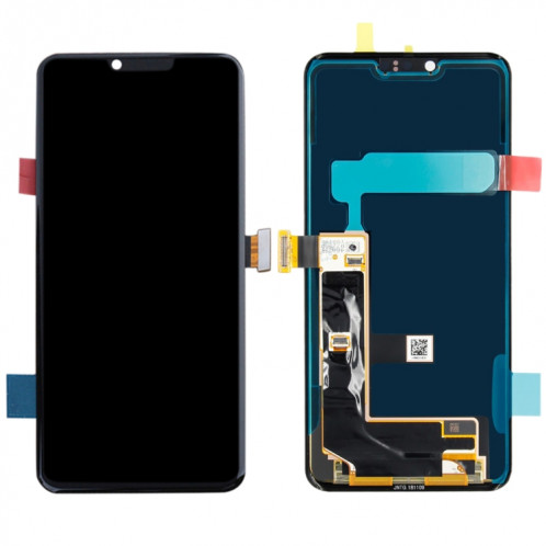 Écran LCD d'origine pour LG G8 ThinQ / G820QM / G820V / G820N / G820UM avec numériseur complet (noir) SH097B1966-06