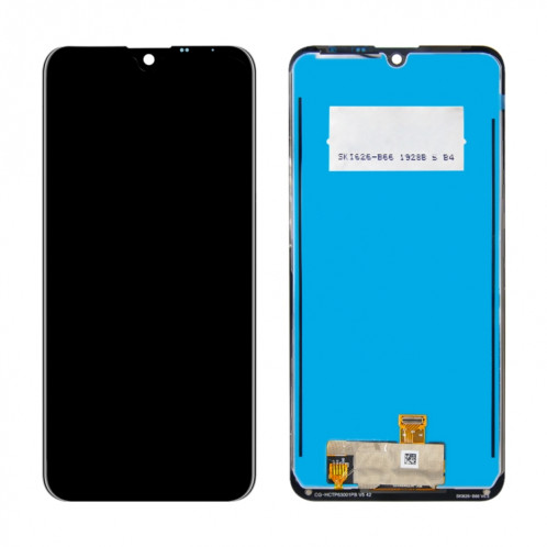 Écran LCD TFT pour LG K50 / K12 Max / LMX520BMW / LMX520DMW avec numériseur complet (noir) SH098B86-06
