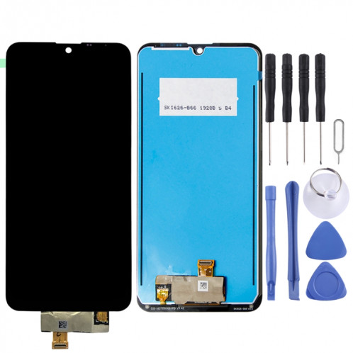 Écran LCD et numériseur complet pour LG Q60 (2019) / X525ZA / X525BAW / X525HA / X525ZAW / X6 (2019) / LMX625N / X625N / X525 (Noir) SH099B1216-05