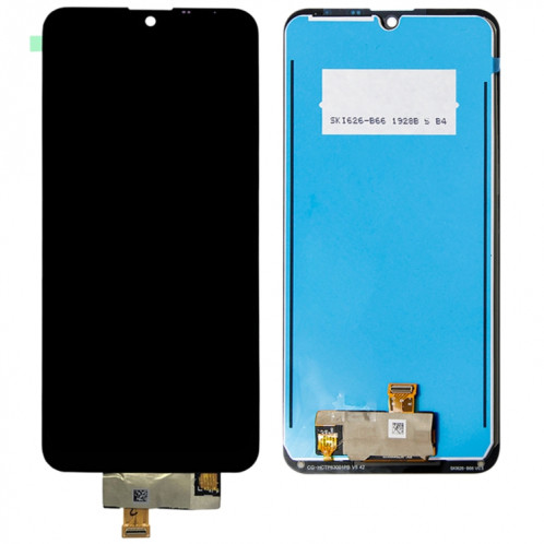 Écran LCD et numériseur complet pour LG Q60 (2019) / X525ZA / X525BAW / X525HA / X525ZAW / X6 (2019) / LMX625N / X625N / X525 (Noir) SH099B1216-05
