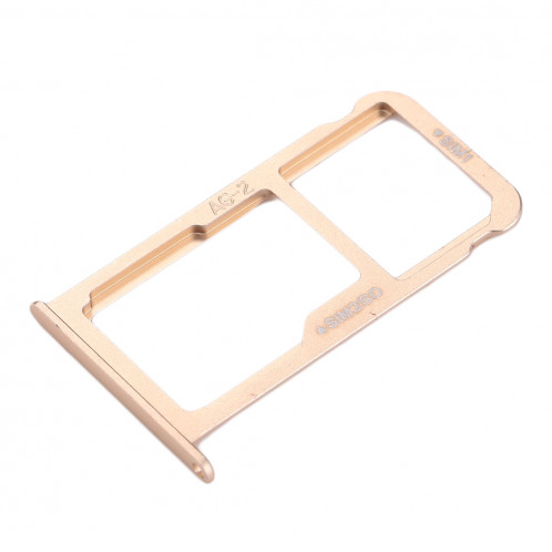iPartsAcheter Huawei P10 Carte SIM Plateau et carte SIM / Micro SD (Or) SI215J1411-05