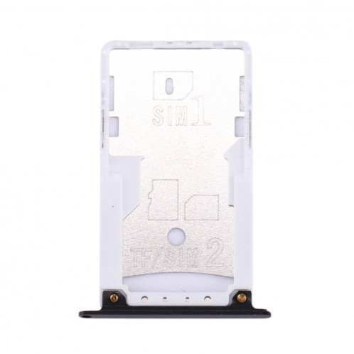 iPartsBuy Xiaomi Redmi Note 4 Carte SIM et SIM / TF Plateau (Noir) SI221B3-05