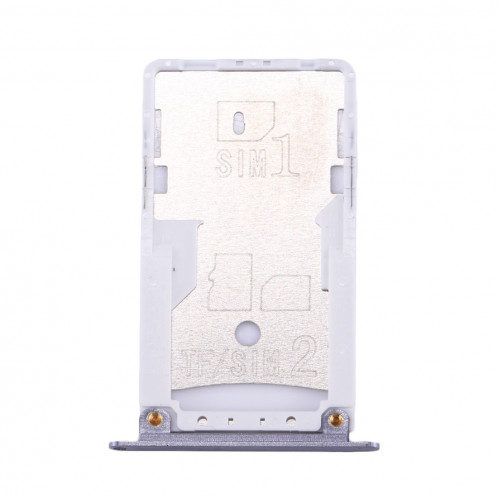 iPartsBuy Xiaomi Redmi Note 4 Carte SIM & SIM / TF Plateau (Gris) SI221H1017-05