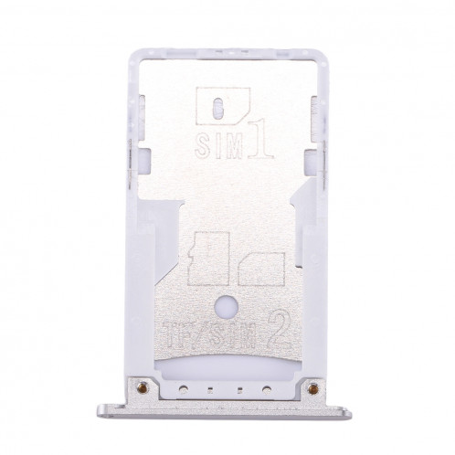 iPartsBuy Xiaomi Redmi Pro Carte SIM & SIM / TF Plateau (Argent) SI222S1615-05