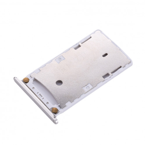 iPartsBuy Xiaomi Redmi Pro Carte SIM & SIM / TF Plateau (Argent) SI222S1615-05