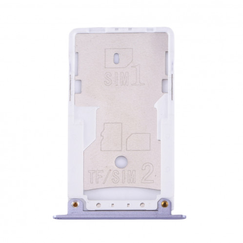 iPartsBuy Xiaomi Redmi Note 4X carte SIM et SIM / TF Plateau (Gris) SI224H1539-05