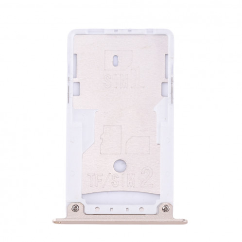 iPartsBuy Xiaomi Redmi Note 4X carte SIM et SIM / TF Plateau (Gold) SI224J385-05
